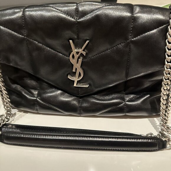 Saint Laurent Small Puffer Leather Shoulder Bag - Picture 4 of 11